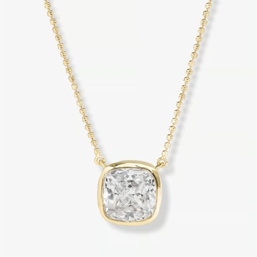 Melinda Maria Hello Flawless Necklace
Gold|White Diamondettes - Picture 2 of 4